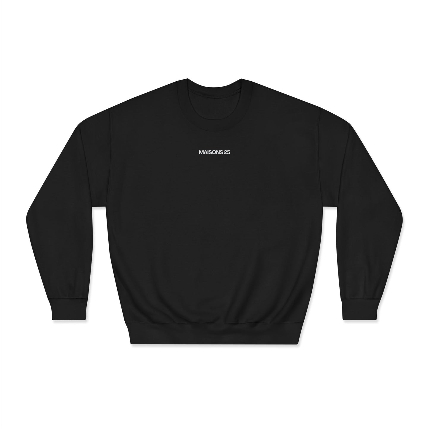 SUDADERA MAISONS 25 SIN CAPUCHA - BLACK