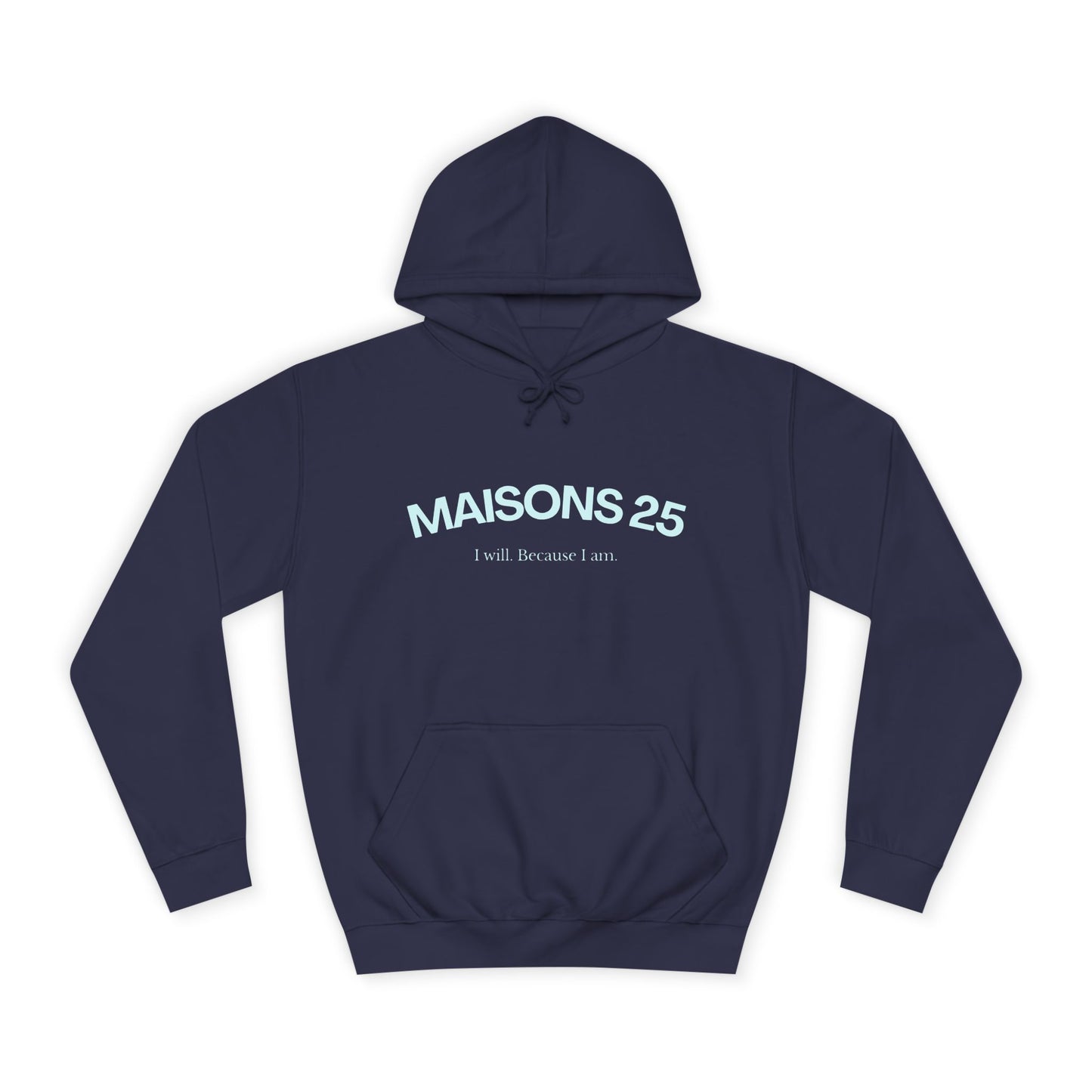 SUDADERA MAISONS 25 CON CAPUCHA - AZUL OSCURO