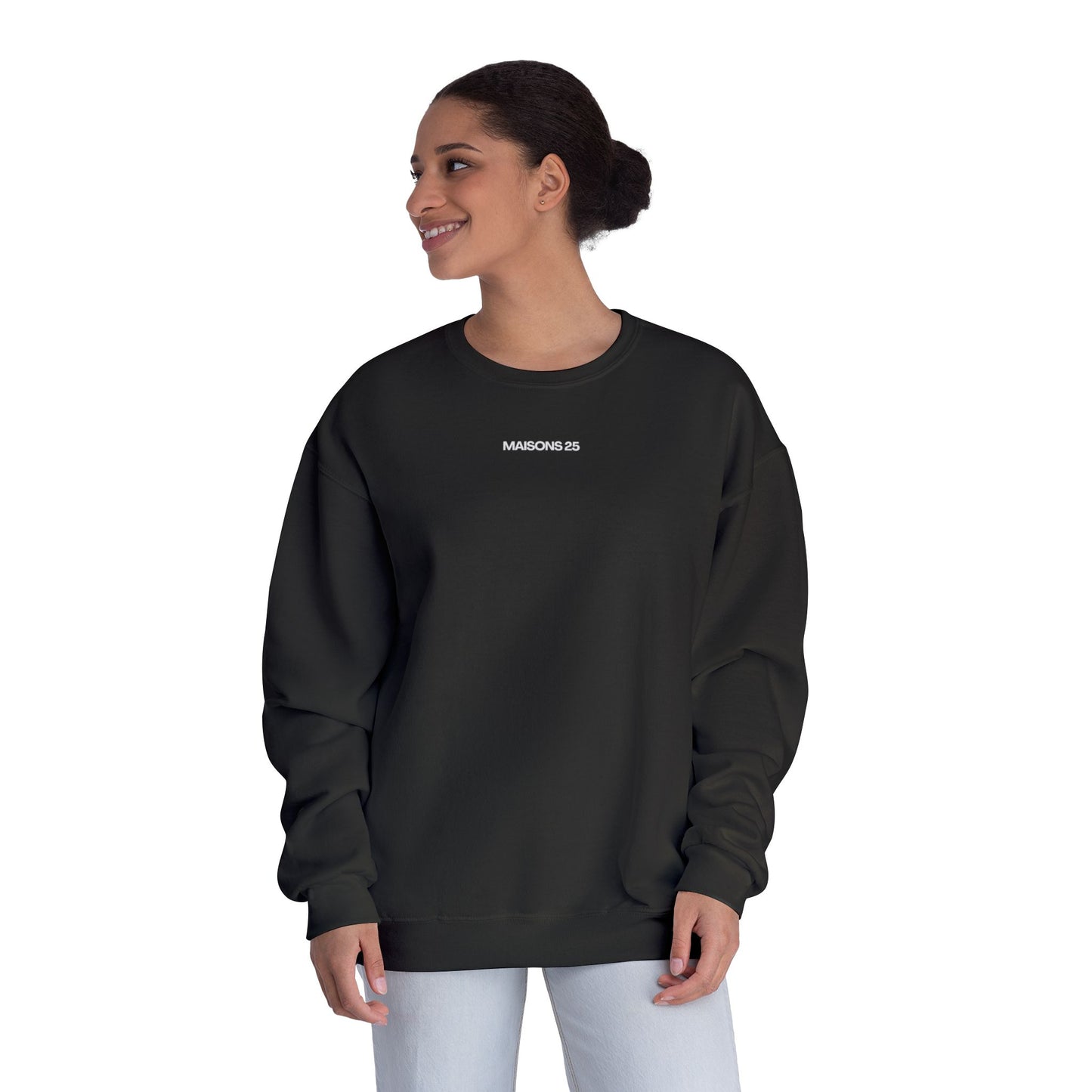 SUDADERA MAISONS 25 SIN CAPUCHA - BLACK