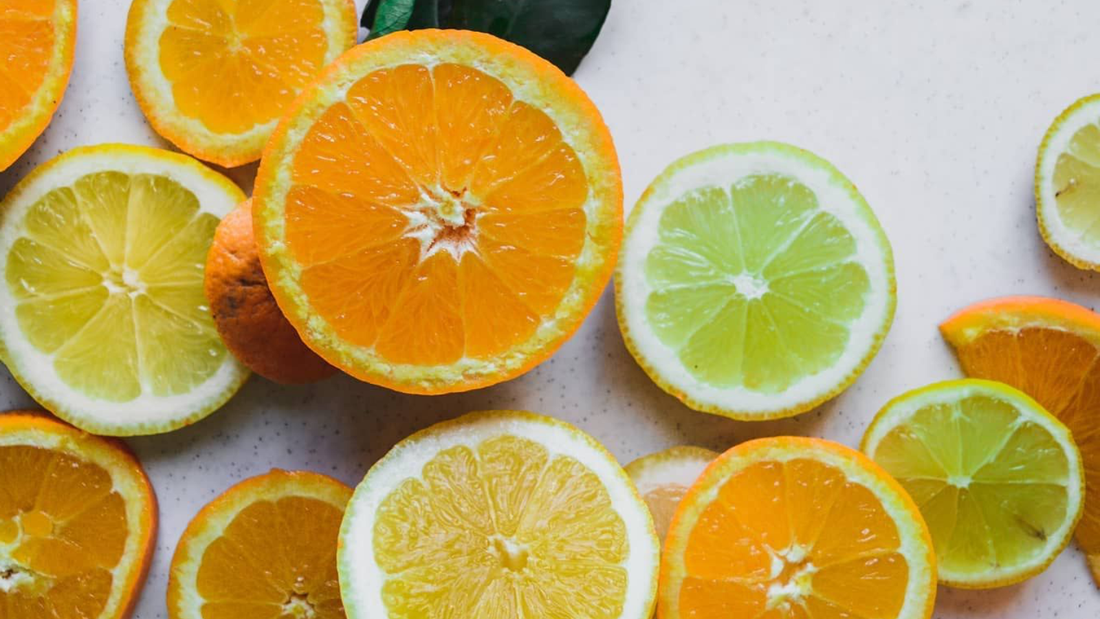 Limón, naranja y mandarina en perfumería