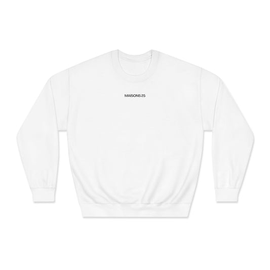 SUDADERA MAISONS 25 SIN CAPUCHA - WHITE